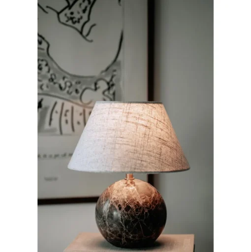 Globen Lighting Castello 24 Bordlampe Brun