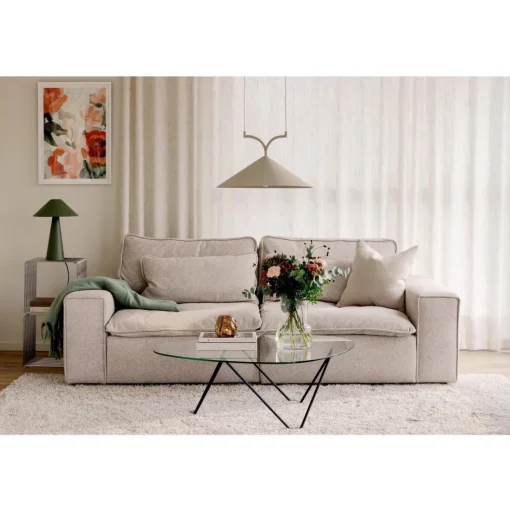 Globen Lighting Curve 50 Pendel Beige