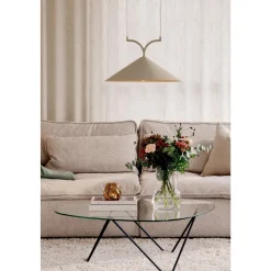 Globen Lighting Curve 50 Pendel Beige