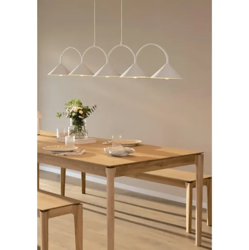 Globen Lighting Curve 5 Pendel Hvid