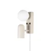 Globen Lighting Doppio Váglampe Beige