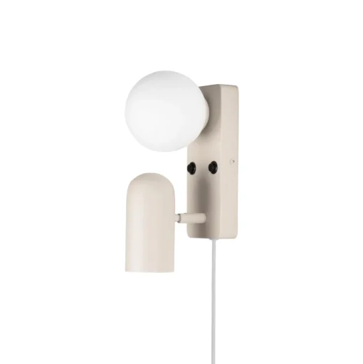 Globen Lighting Doppio Váglampe Beige