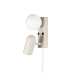 Globen Lighting Doppio Váglampe Beige