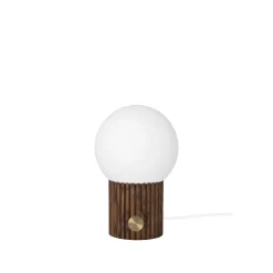 Globen Lighting Hubble 15 Bordlampe Valnød