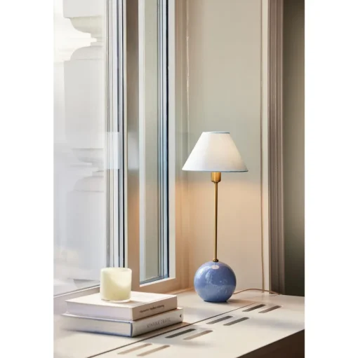 Globen Lighting Iris 20 Bordlampe Dueblå