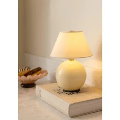 Globen Lighting Iris 16 Transportabel Lampe Creme