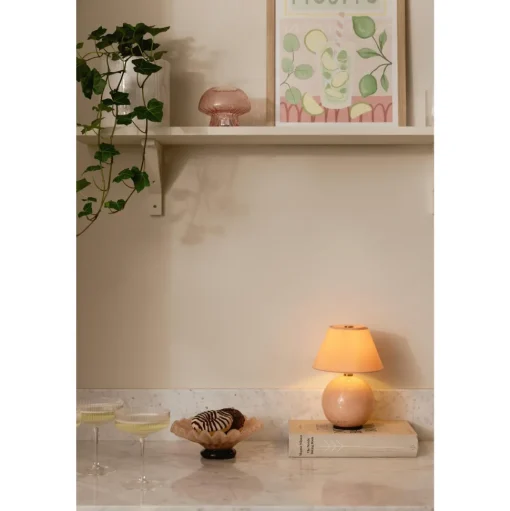 Globen Lighting Iris 16 Transportabel Lampe Blush