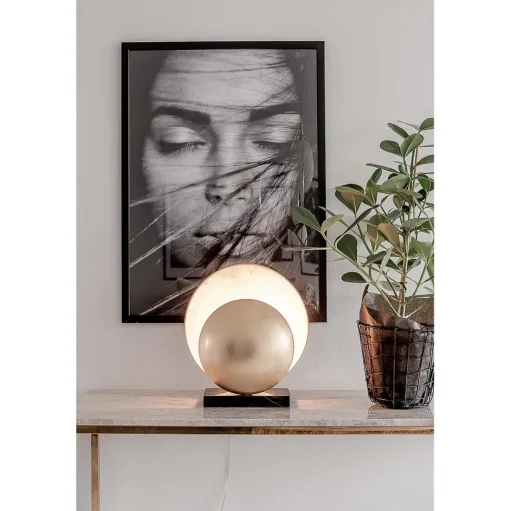 Globen Lighting Orbit Bordlampe Messing