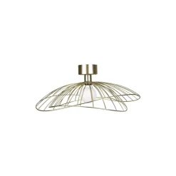 Globen Lighting Ray Vág/Loftlampe Børstet Messing