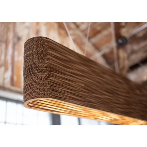 Graypants Linear Hewn 48/8 Single Circuit Pendel Natural