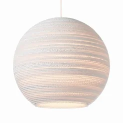 Graypants Scraplight Moon 18 Pendel Stor Hvid