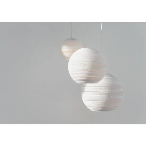 Graypants Scraplight Moon 18 Pendel Stor Hvid