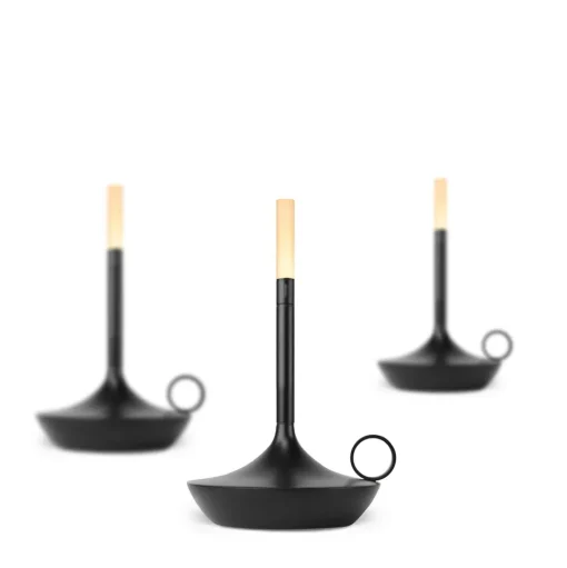 Graypants Wick S Transportable Lampe Sort