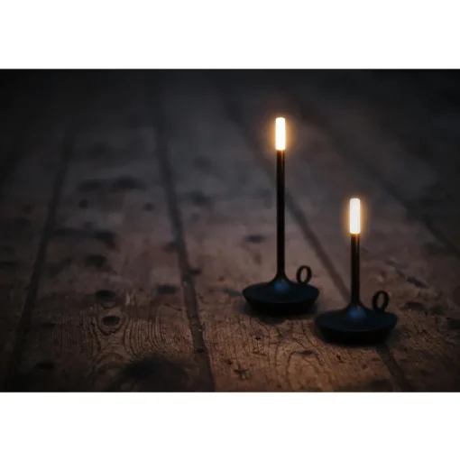 Graypants Wick S Transportable Lampe Sort