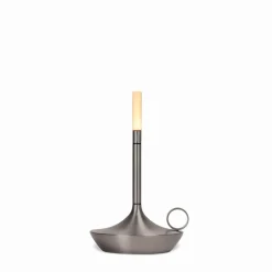Graypants Wick S Transportable Lampe Grafit