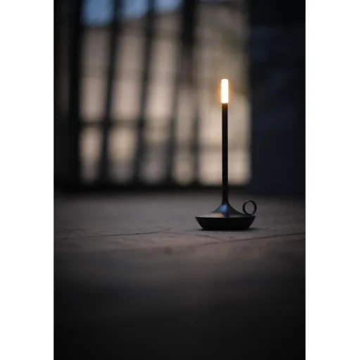Graypants Wick Transportable Lampe Sort