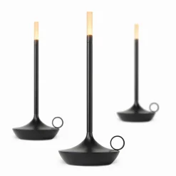 Graypants Wick Transportable Lampe Sort