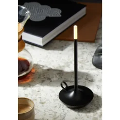 Graypants Wick Transportable Lampe Sort