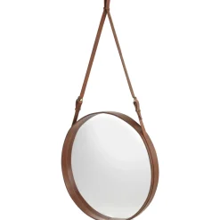 GUBI Adnet Vágspejl Cirkulár Tan LáderØ70 cm