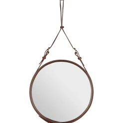 GUBI Adnet Vágspejl Cirkulár Tan LáderØ45 cm