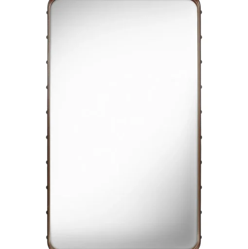 GUBI Adnet Vágspejl Rektangulár Tan Láder 65 x 115 cm