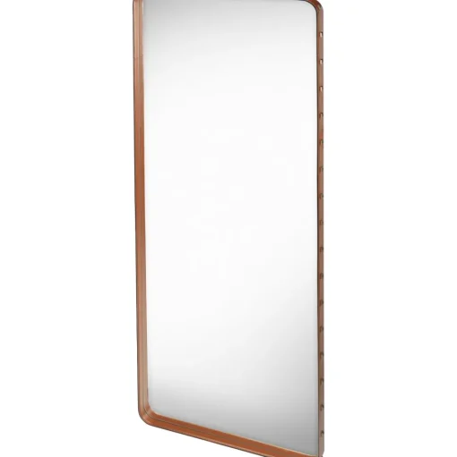 GUBI Adnet Vágspejl Rektangulár Tan Láder 65 x 115 cm