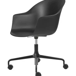 GUBI Bat Kontorstol Mat Sort/Sort
