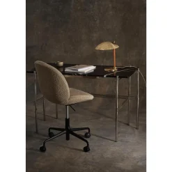 GUBI Bat Kontorstol Mat Sort/Sort