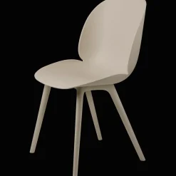 GUBI Beetle Outdoor Spisebordsstol Plastik Beige