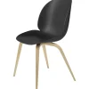 GUBI Beetle Spisebordsstol Trábase Eg Semi Mat/Sort