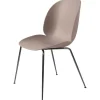GUBI Beetle Spisebordsstol Conic Base Sort Krom/Sweet Pink