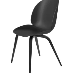 GUBI Beetle Spisebordsstol Trábase Sort Bejdset Bøg Semi-mat/Sort