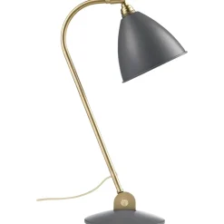 GUBI Bestlite BL2 Bordlampe Grå & Messing