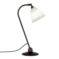 GUBI Bestlite BL2 Bordlampe Sort Messing & Porcelán