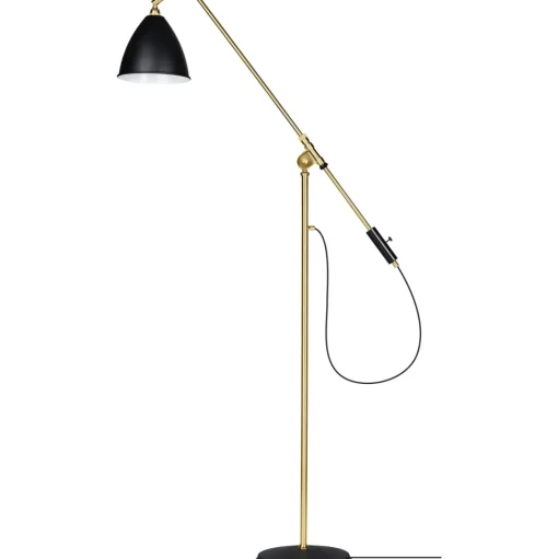 GUBI Bestlite BL4 Gulvlampe Sort & Messing