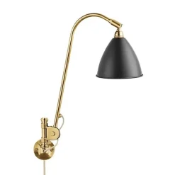 GUBI Bestlite BL6 Váglampe Sort & Messing