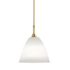 GUBI Bestlite BL9M Pendel Mellem Messing & Porcelán