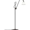 GUBI Bestlite BL3S Gulvlampe Sort Messing & Porcelán