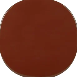 Gubi Carmel Bistro Cafébord 75x75 Mat Sort/Rock Red