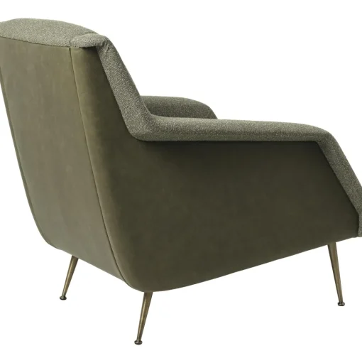 GUBI CDC.1 Lánestol Messing/Dedar 141/Soft Leather Army