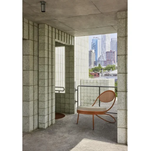 GUBI Copacabana Udendørsstol Orange/Lorkey 44
