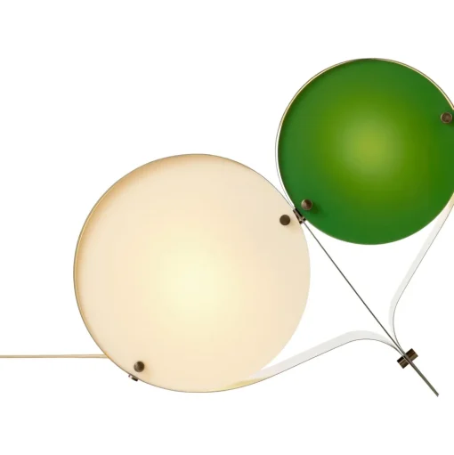 Gubi Coppia Bordlampe Ivory/Clover