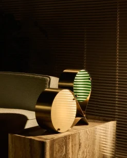 Gubi Coppia Bordlampe Ivory/Blush