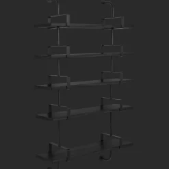 GUBI Démon Hylde L95 cm 5 Hylder Sort Ask