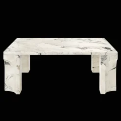 GUBI Doric Sofabord Firkantet 80 x 80 cm Electric Grey