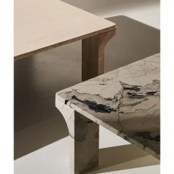 GUBI Doric Sofabord Firkantet 80 x 80 cm Electric Grey