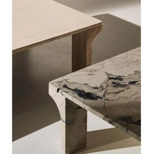 GUBI Doric Sofabord Firkantet 80 x 80 cm Electric Grey