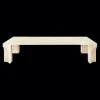 GUBI Doric Sofabord Rektangulárt 140 x 80 cm Neutral Hvid