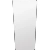 GUBI F.A. 33 Vágspejl 70 x 146 cm Sort Messing