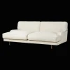 GUBI Flaneur Sofa 2 Seater Indianskop 15 Med Ben I Antik Messing